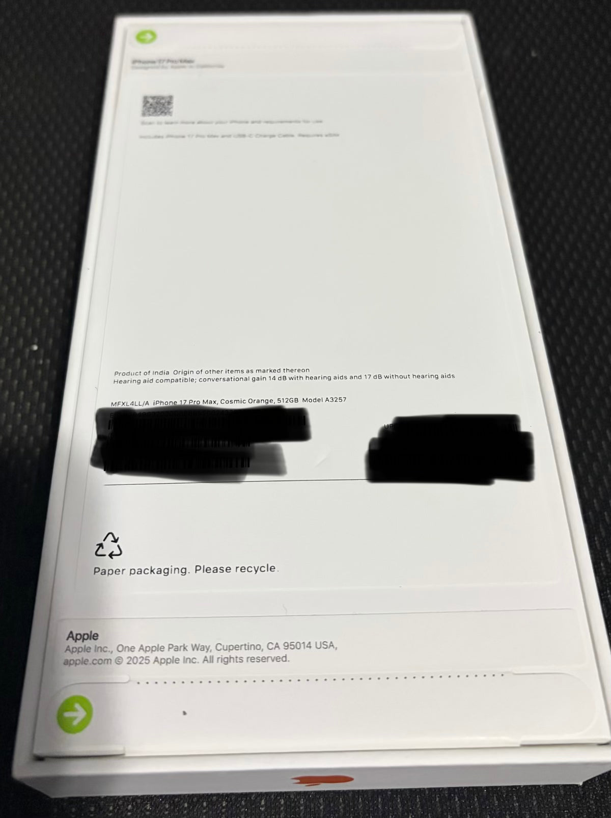 Apple iPhone 17 Pro Max Cosmic Orange 512GB Storage